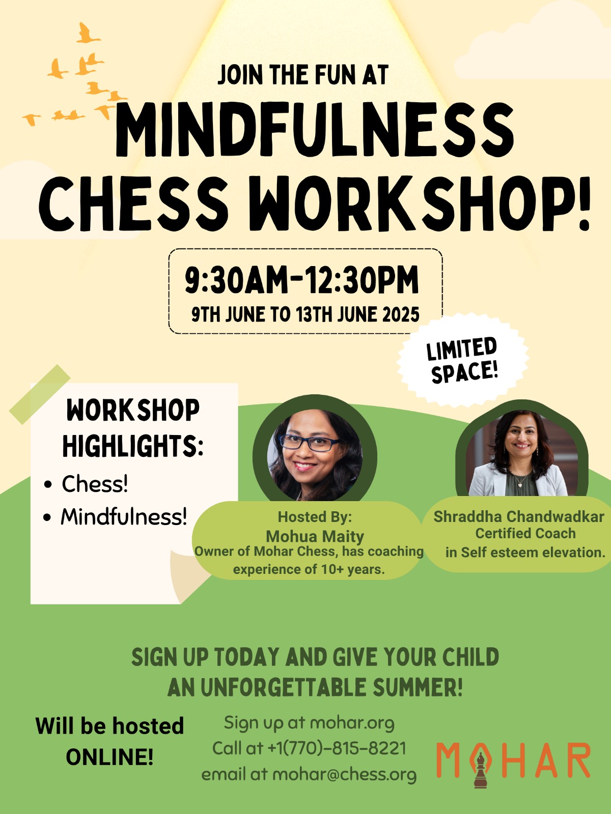 Mindfulness Chess Workshop!